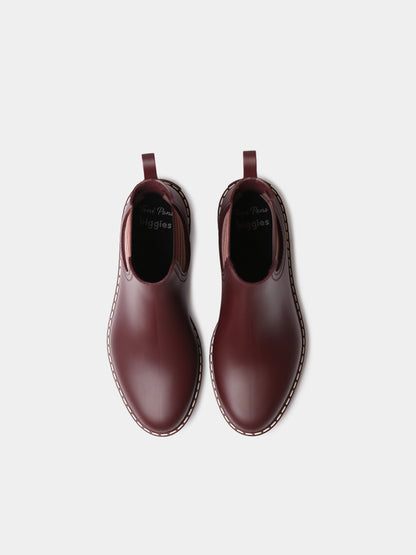 CORBIN Botines de agua para mujer pruna