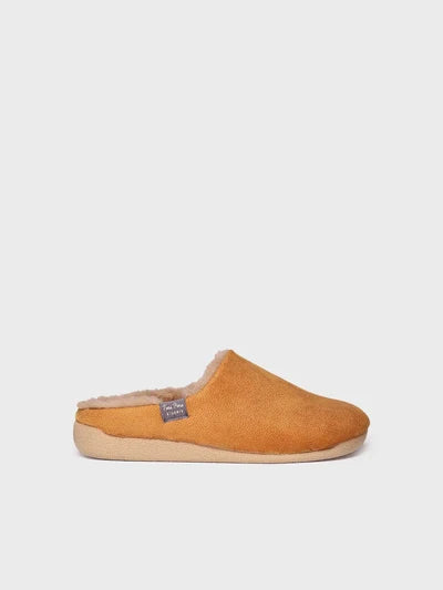 Moscu-bd mari | Zapatilla de casa tipo zueco con forro interior para mujer