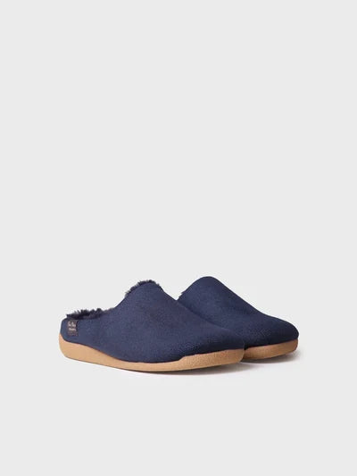 Moscu-bd mari | Zapatilla de casa tipo zueco con forro interior para mujer